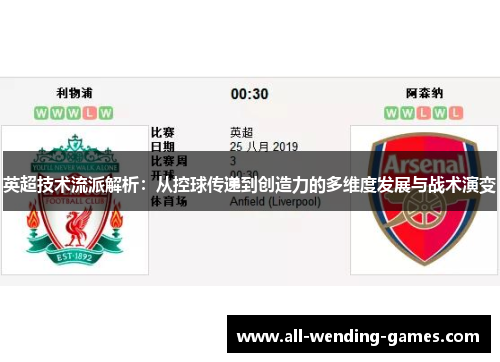 英超技术流派解析:从控球传递到创造力的多维度发展与战术演变 英超技术流派解析:从控球传递到创造力的多维度发展与战术演变